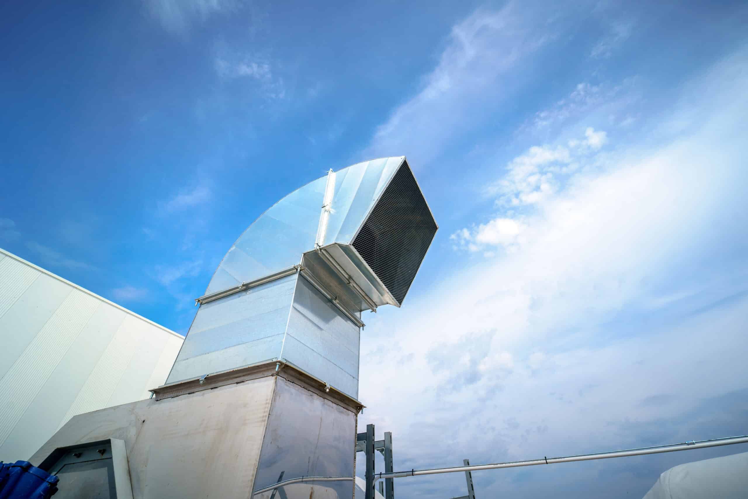 Sistema industrial de ventilación y extracción